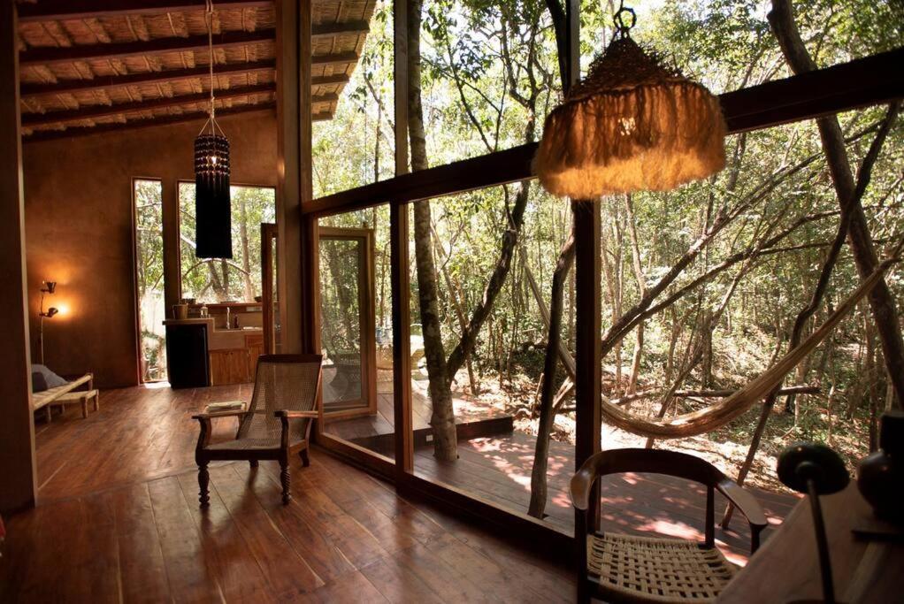 Ojo De Arbol, Boutique Cabin In The Real Jungle Тулум Екстериор снимка