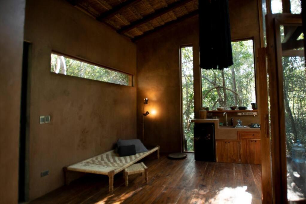 Ojo De Arbol, Boutique Cabin In The Real Jungle Тулум Екстериор снимка
