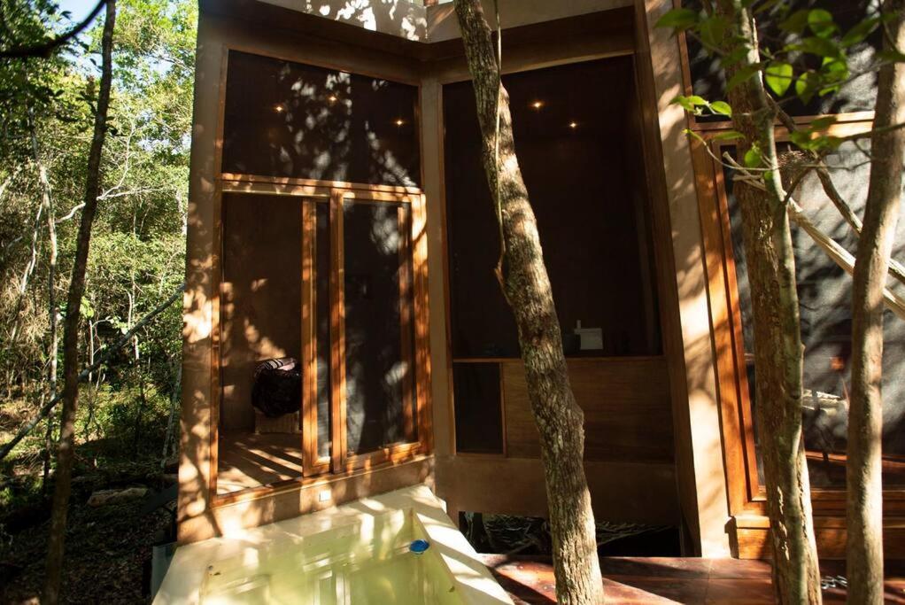 Ojo De Arbol, Boutique Cabin In The Real Jungle Тулум Екстериор снимка