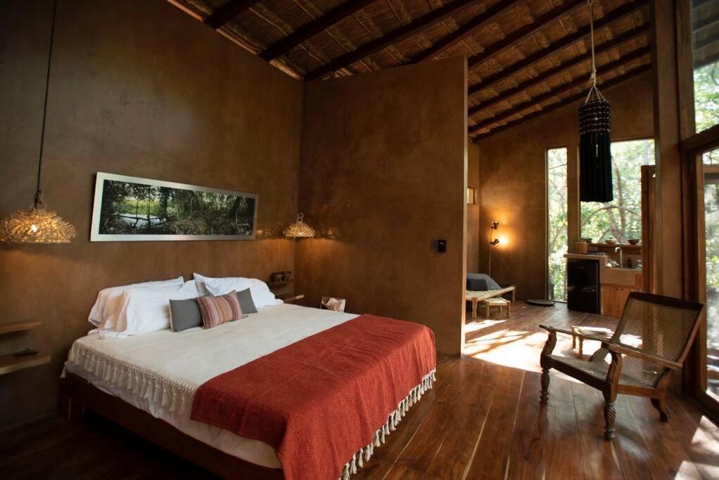Ojo De Arbol, Boutique Cabin In The Real Jungle Тулум Екстериор снимка