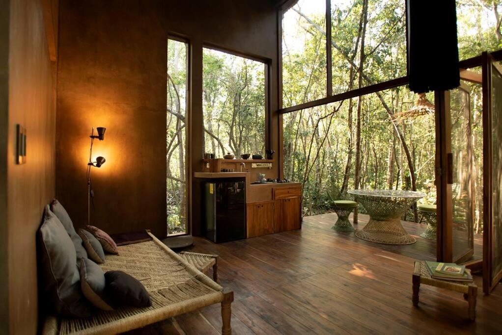 Ojo De Arbol, Boutique Cabin In The Real Jungle Тулум Екстериор снимка