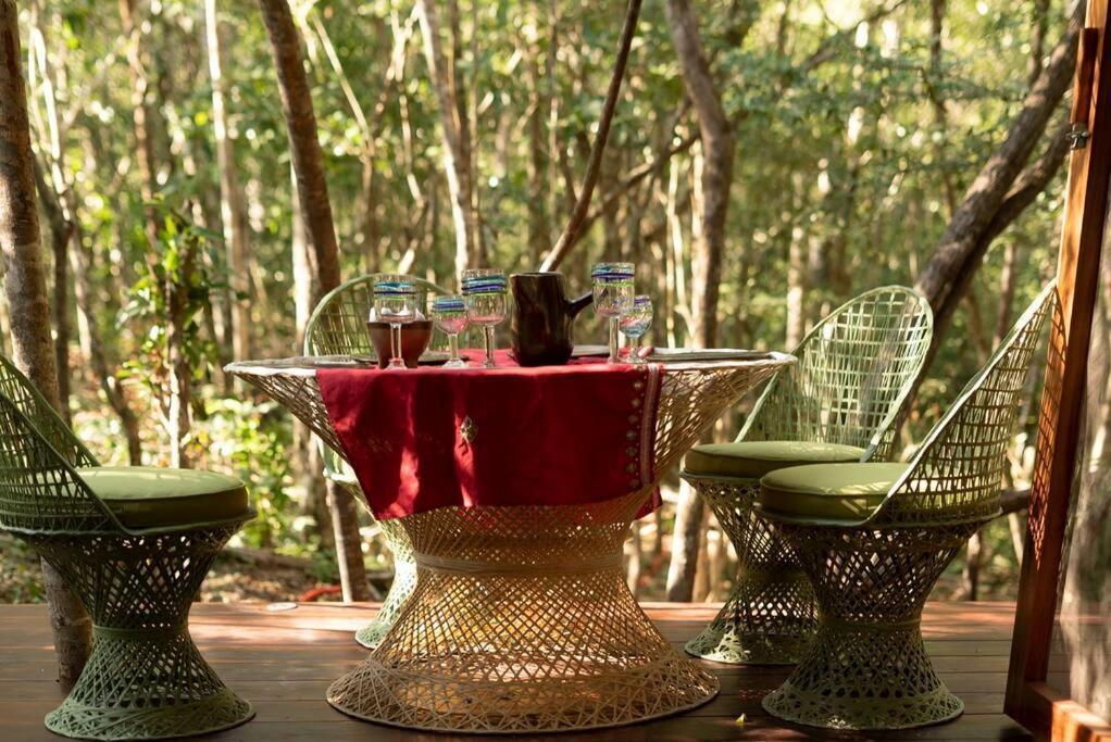Ojo De Arbol, Boutique Cabin In The Real Jungle Тулум Екстериор снимка